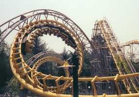 Corkscrew Coaster, Canobie Lake Park, Salem NH