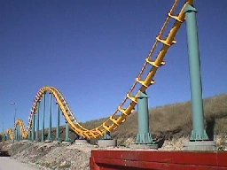 Steel Eel, Sea World Adventure Park, San Antonio TX